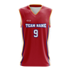 Custom WILD Core Basketball Singlet Front View