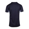 Mens Accelerator Cool Dry T-shirt Design 2 Navy Sky Back View