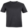 Unisex Cation Tee Black Marle Front View