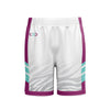 Custom Tigers Basketball Shorts Above Knee Front View