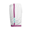 Custom Tigers Basketball Shorts Above Knee Side View