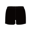 OLQP Curved Hem Shorts 7.5 Black Girls/Ladies