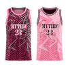 Custom Mythic Reversible Basketball Singlet Front View