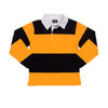 Rugby Polo Kids Black Gold