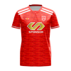 Custom MAN UNITED Soccer Jersey Front View