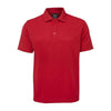 Short SleevePoly Polo Red