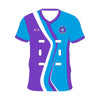 Sawtell Netball Warmup Tee With Velcro Front View